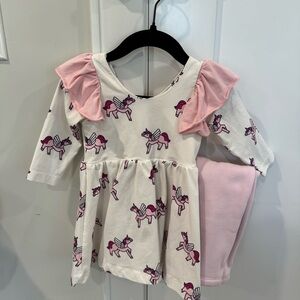 Monica and Andy Ruffle Let’s Dance Unicorn Dress